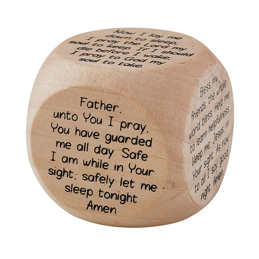 Cubo de oración para la hora de dormir