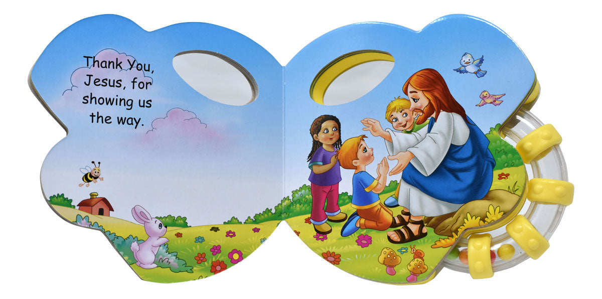 Thank You Prayers Rattle Book