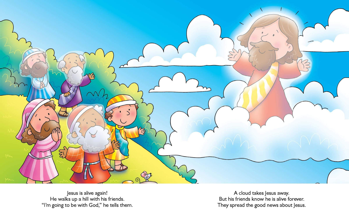 The Story of Jesus Sticker Book