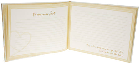 Siempre en nuestros corazones: Libro de visitas conmemorativo