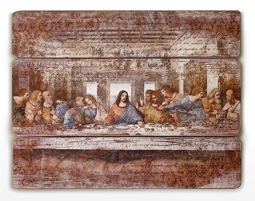 The Last Supper Wall Plaque 26"