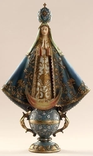 Virgin of San Juan De Lagos Statue 14"