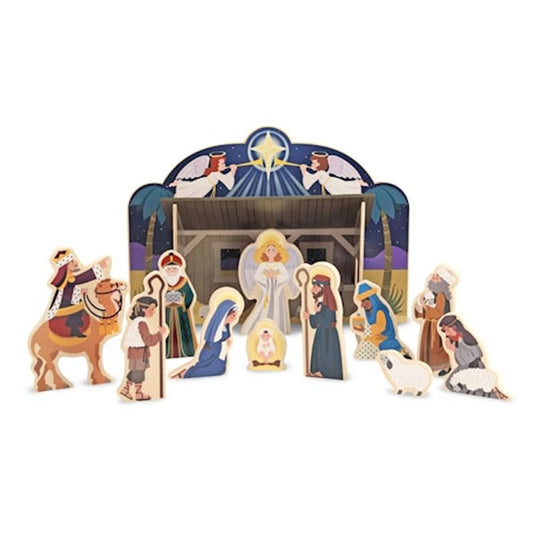 Crèche de Noël en bois (Melissa and Doug)