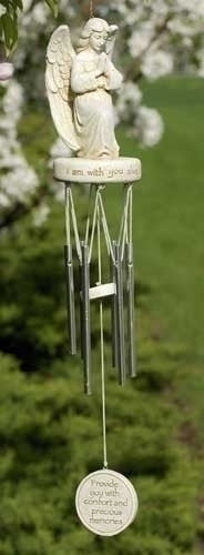 Praying Angel Memorial Wind Chime