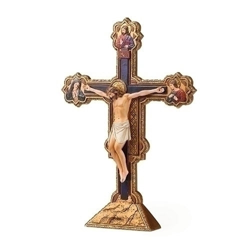 Ognissanti Standing Crucifix 10.5"
