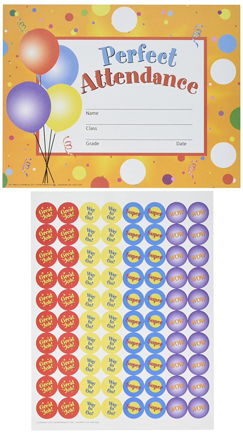 Perfect Attendance Certificate