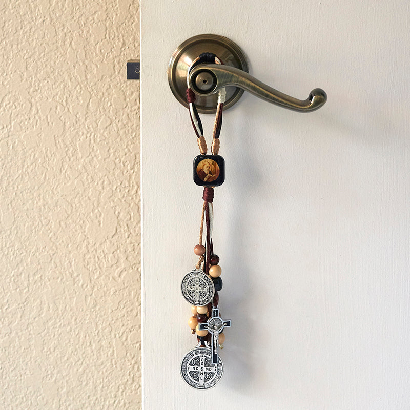 St. Benedict House Blessing Protection Medals Door Hanger