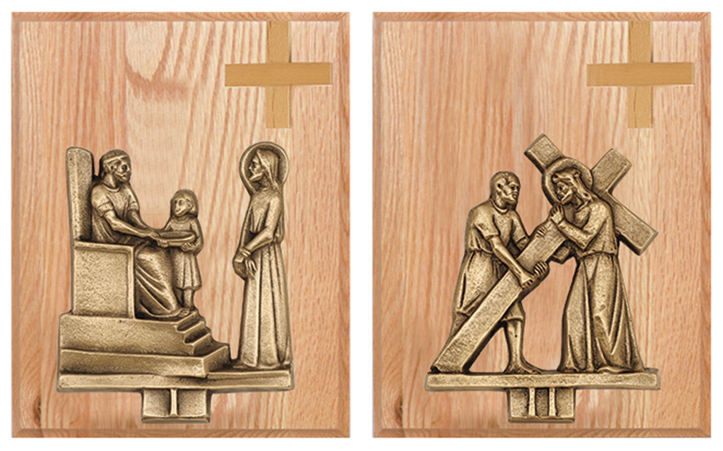 Gold Stations of the Cross - K379G