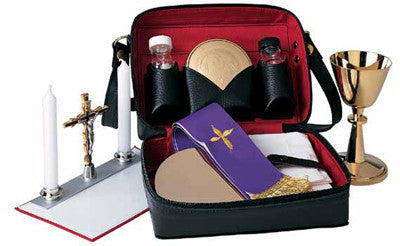 Kit de Misa con Estuche de Cuero