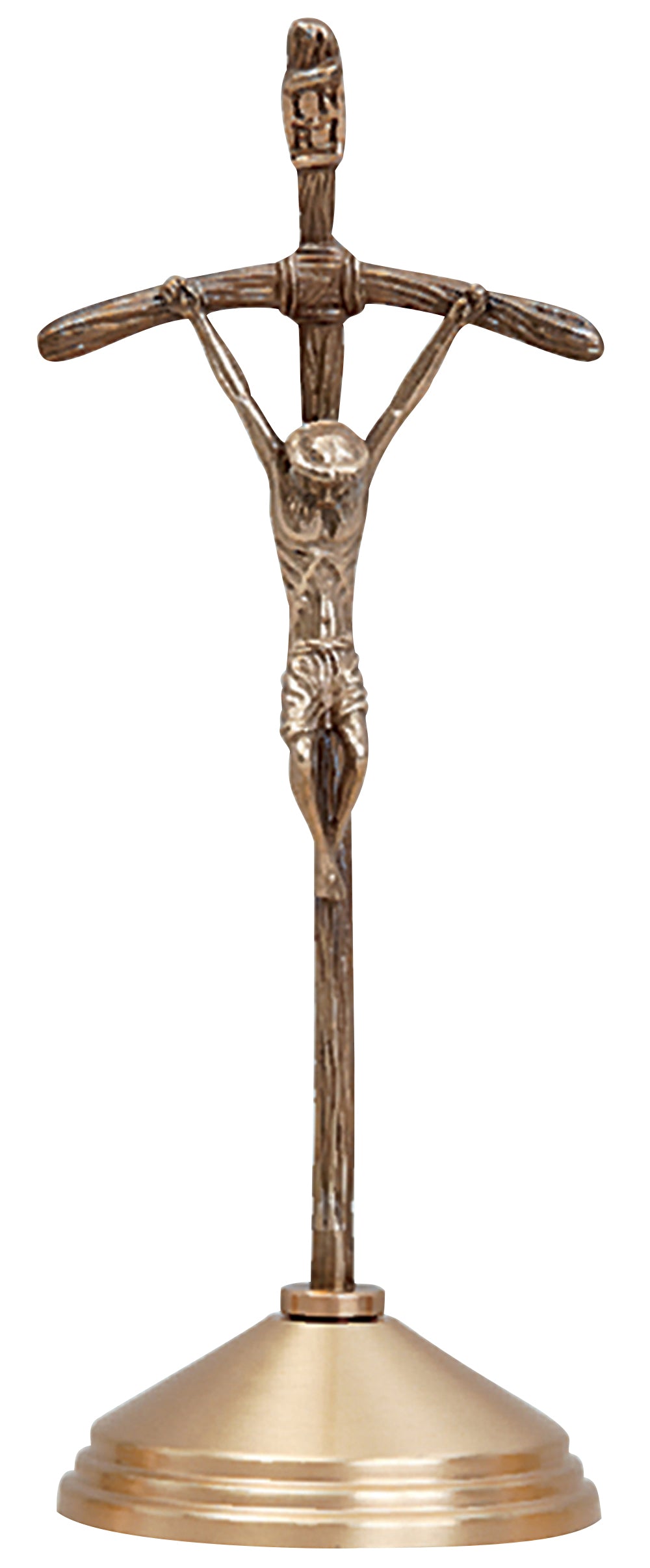 Pope John Paul Altar Crucifix 13"