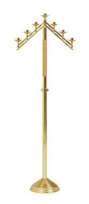 Bronze Floor Candelabra 60"