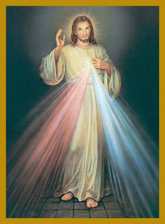 Mass Cards: Divine Mercy (Box of 100)