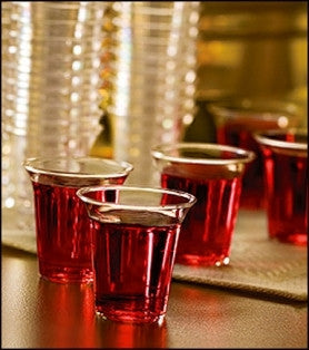Clear Plastic Communion Cups (Box of 1000)