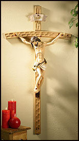 Val Gardena Crucifix 10"
