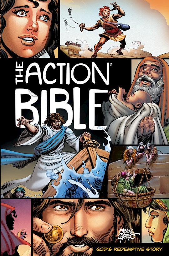 The Action Bible: God's Redemptive Story (Expanded Edition)