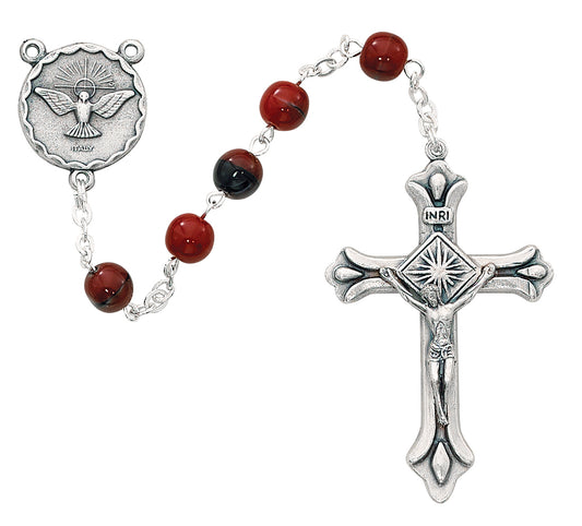 Holy Spirit Rosary - Black and Red