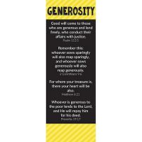 Bible Basics Bookmark: Generosity