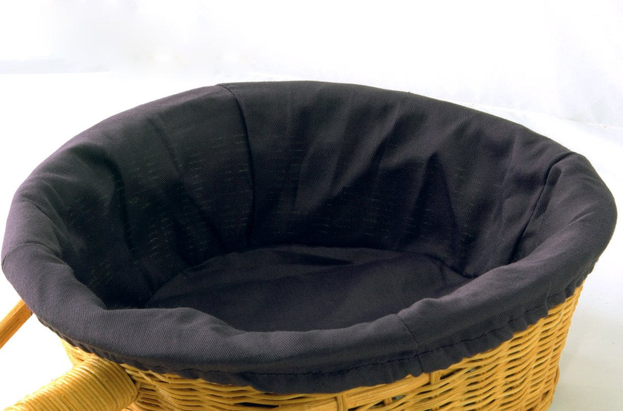 Round Collection Basket with Handle