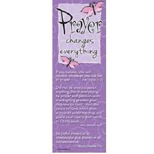 Bible Basics Bookmark: Prayer Changes Everything