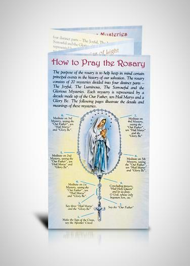 How to Pray the Rosary Pamphlet