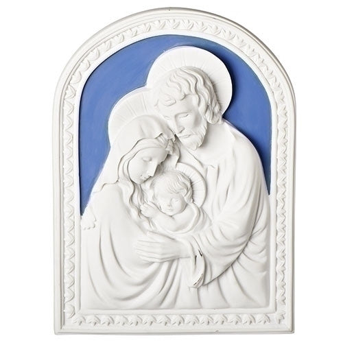 Holy Family - Della Robbia Wall Plaque