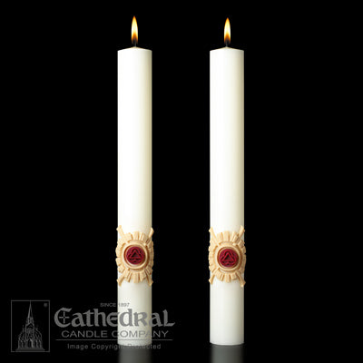 Complementing Paschal Candles: Holy Trinity