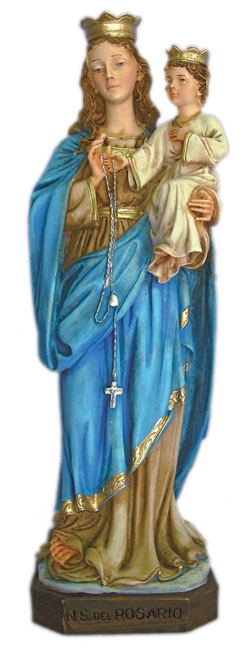 Our Lady of the Rosary statue
