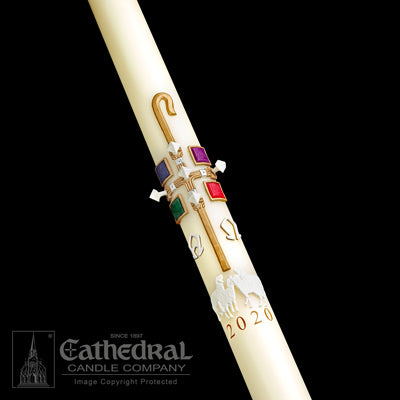Paschal Candle: The Good Shepherd