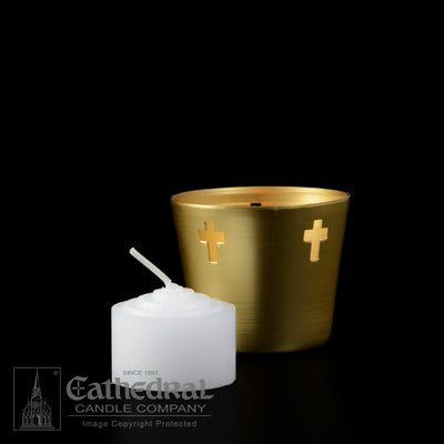 Bougies blanches votives (Cathédrale)