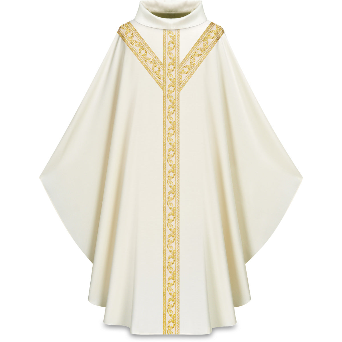 Chasuble Gothique Slabbinck en Polyester Pius avec Orfrois