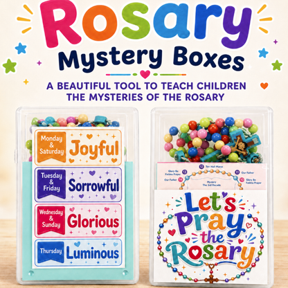 Rosary Mystery Boxes: Teach Children the Mysteries of the Rosary