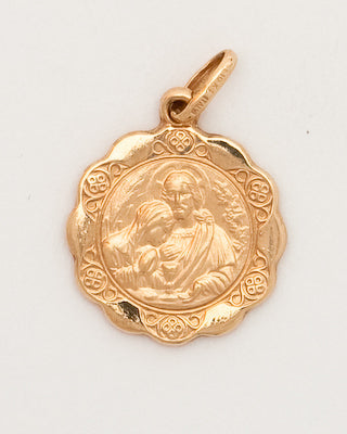 10k Medium Ornate First Communion Medal