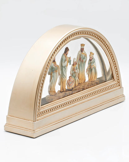Crèche lumineuse Arche 18 cm