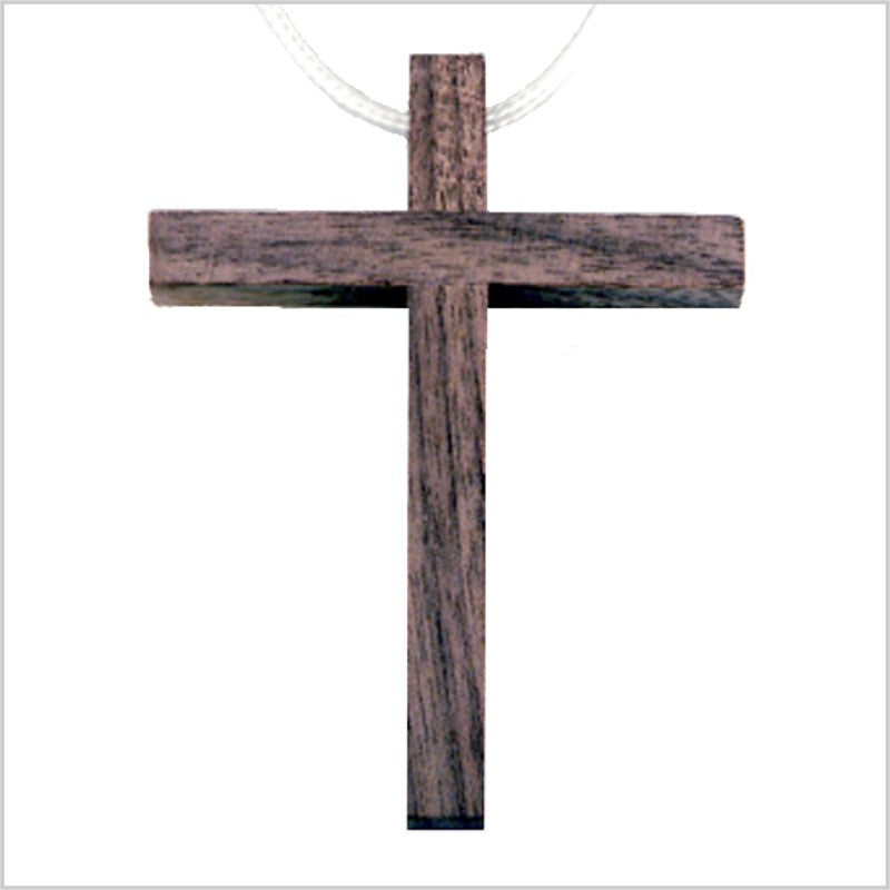 Altar Server  Wood Cross on cord