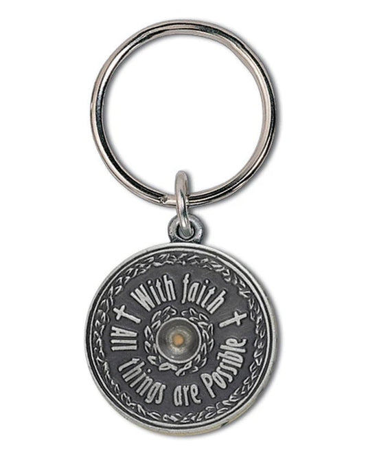 Mustard Seed Keychain