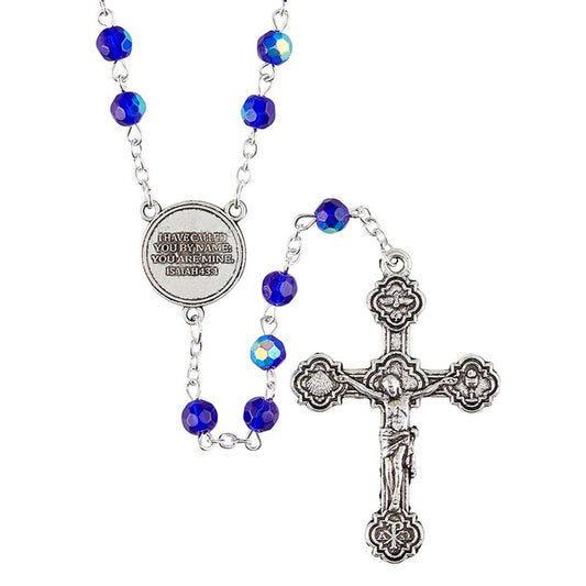 6mm RCIA Sapphire Rosary
