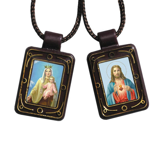 Sacred Heart & Our Lady of Mount Carmel Scapular