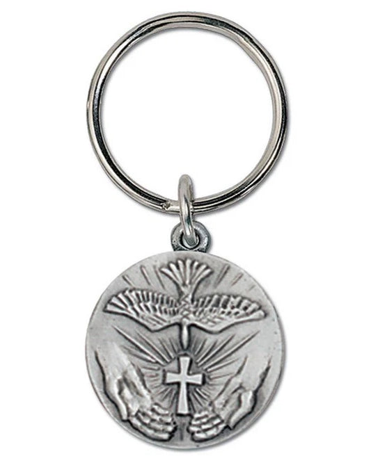 Trinity Pewter Key Ring
