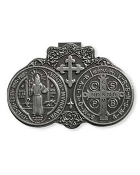 St. Benedict Visor Clip
