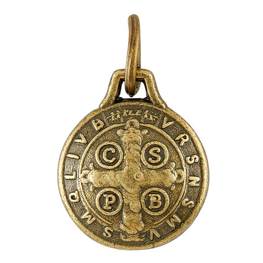 Bronze-Finish St. Benedict Medal 1-1/8"