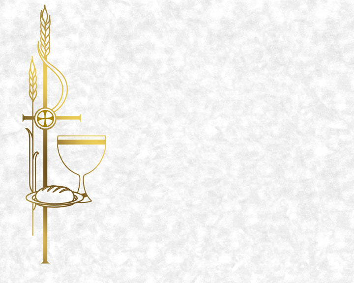 Parchment Collection: Blank First Communion Certificates