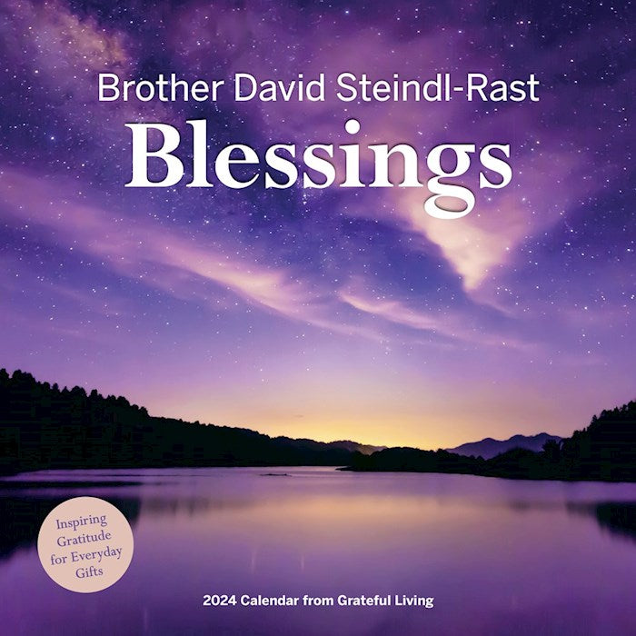 Brother David Steindl-Rast Blessings Wall Calendar 2024