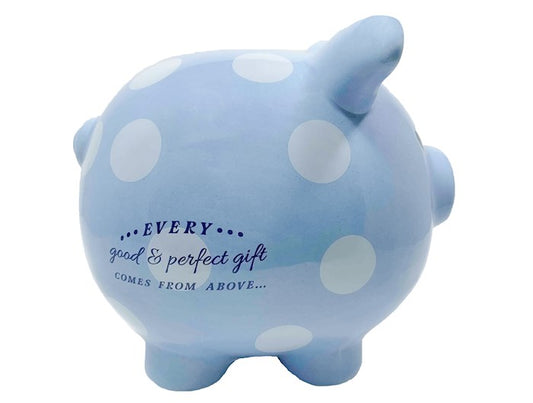 Blue Piggy Bank
