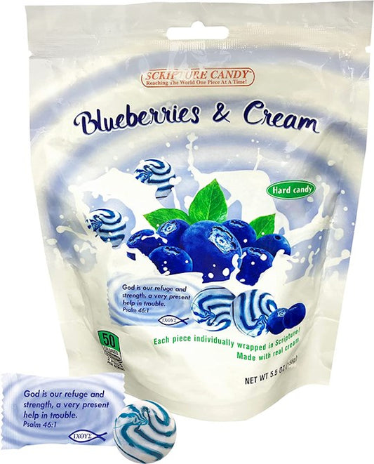 Blueberry Scripture Candy