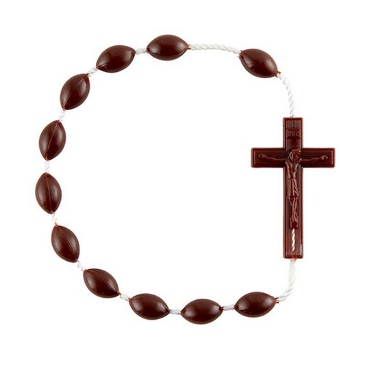 Decade Hand Brown Rosary