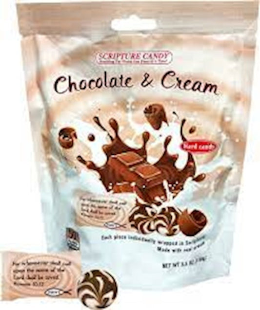 Chocolate & Cream Scripture Candy