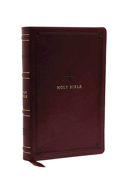NRSV Personal Size Crimson Leathersoft Bible
