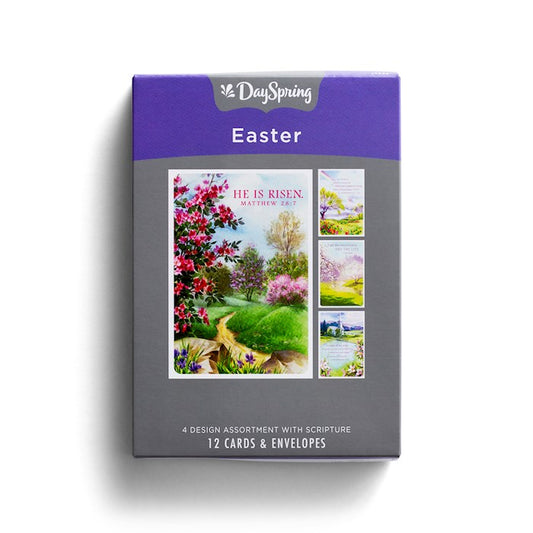 Boxed Easter  He Is Risen Cards