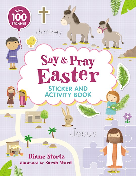 Say & Pray Bible Easter Sticker & Activity Book