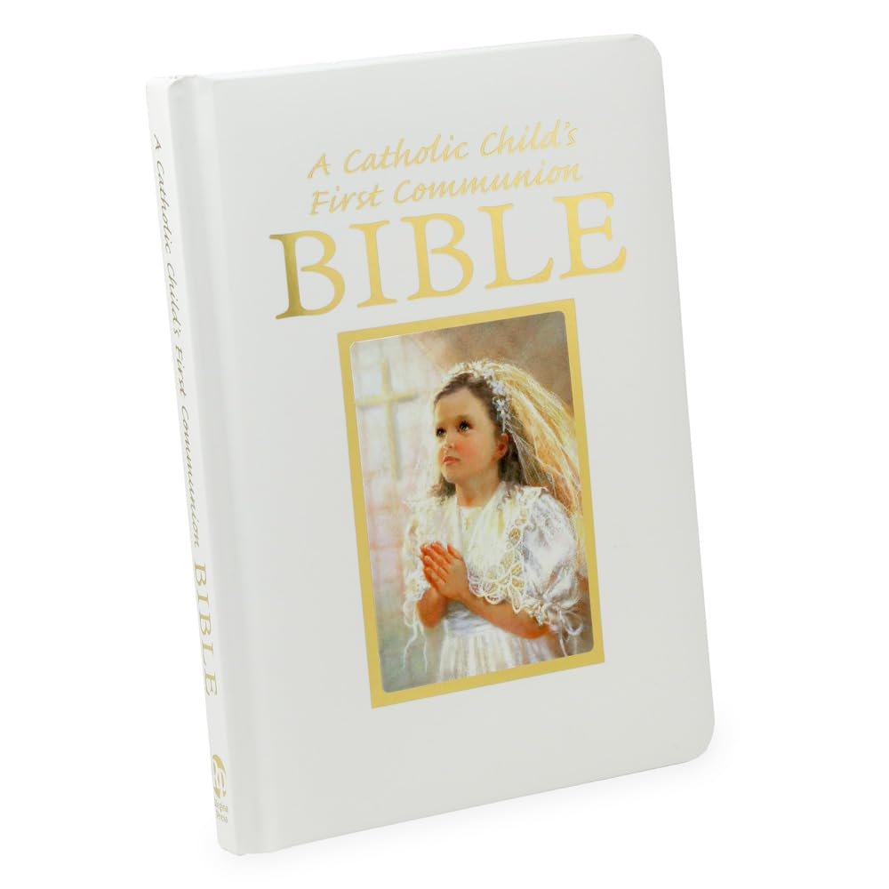 Catholic Child's First Communion Bible - Girl